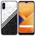 Funda Gel Tpu para Wiko Y81 diseño Mármol 01 Dibujos