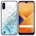 Funda Gel Tpu para Wiko Y81 diseño Mármol 02 Dibujos
