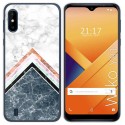 Funda Gel Tpu para Wiko Y81 diseño Mármol 05 Dibujos