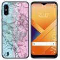Funda Gel Tpu para Wiko Y81 diseño Mármol 08 Dibujos