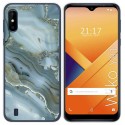 Funda Gel Tpu para Wiko Y81 diseño Mármol 09 Dibujos
