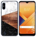 Funda Gel Tpu para Wiko Y81 diseño Mármol 11 Dibujos