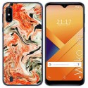 Funda Gel Tpu para Wiko Y81 diseño Mármol 12 Dibujos