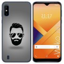 Funda Gel Tpu para Wiko Y81 diseño Barba Dibujos