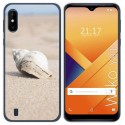 Funda Gel Tpu para Wiko Y81 diseño Concha Dibujos