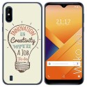 Funda Gel Tpu para Wiko Y81 diseño Creativity Dibujos