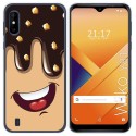 Funda Gel Tpu para Wiko Y81 diseño Helado Chocolate Dibujos