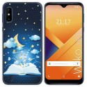 Funda Gel Tpu para Wiko Y81 diseño Libro Cuentos Dibujos