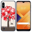 Funda Gel Tpu para Wiko Y81 diseño Pajaritos Dibujos