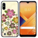 Funda Gel Tpu para Wiko Y81 diseño Primavera En Flor Dibujos