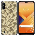 Funda Gel Tpu para Wiko Y81 diseño Sand Camuflaje Dibujos