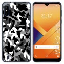 Funda Gel Tpu para Wiko Y81 diseño Snow Camuflaje Dibujos