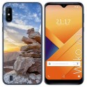 Funda Gel Tpu para Wiko Y81 diseño Sunset Dibujos