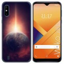Funda Gel Tpu para Wiko Y81 diseño Tierra Dibujos