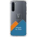 Personaliza tu Funda Silicona Anti-Golpes Transparente con tu Fotografía para OnePlus Nord personalizada