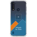 Personaliza tu Funda Silicona Anti-Golpes Transparente con tu Fotografía para Motorola Moto G8 Power Lite personalizada
