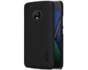 Carcasa Funda Negra Nillkin Modelo Frosted + Protector para Lenovo Moto G5 Plus