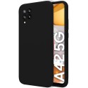 Funda Silicona Líquida Ultra Suave para Samsung Galaxy A42 5G color Negra