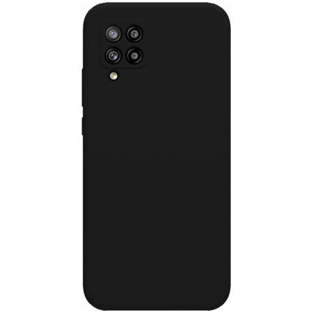 Funda Silicona Líquida Ultra Suave para Samsung Galaxy A42 5G color Negra