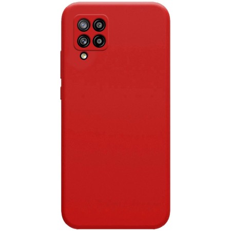 Funda Silicona Líquida Ultra Suave para Samsung Galaxy A42 5G color Roja