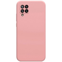 Funda Silicona Líquida Ultra Suave para Samsung Galaxy A42 5G color Rosa 2