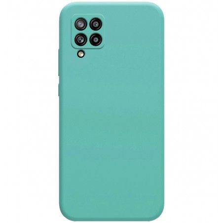 Funda Silicona Líquida Ultra Suave para Samsung Galaxy A42 5G color Verde