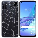 Funda Gel Transparente para Oppo A53 / A53s diseño Araña Dibujos
