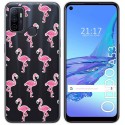 Funda Gel Transparente para Oppo A53 / A53s diseño Flamenco Dibujos