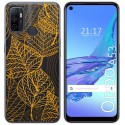 Funda Gel Transparente para Oppo A53 / A53s diseño Hojas Dibujos