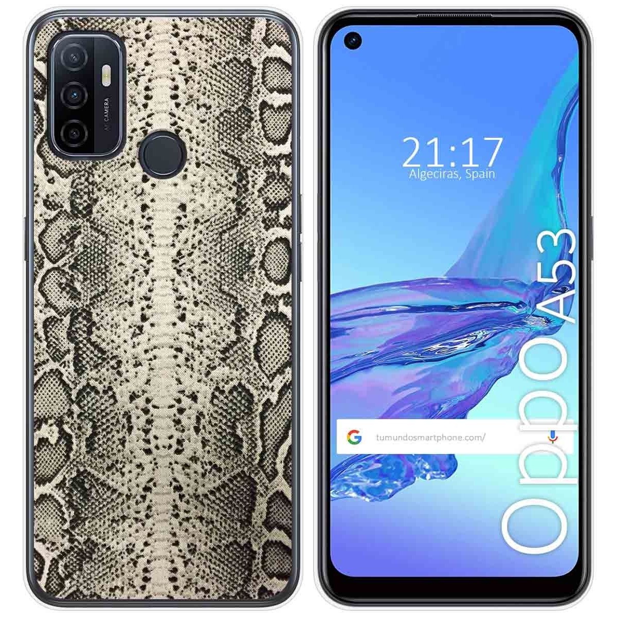 Funda Gel Tpu para Oppo A53 / A53s diseño Animal 01 Dibujos