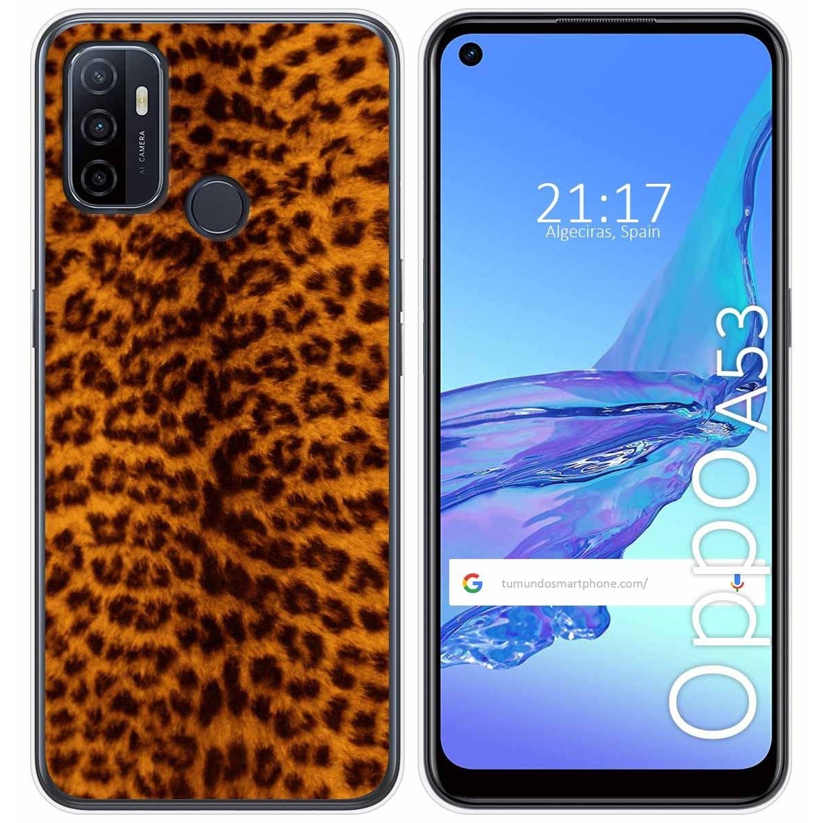 Funda Gel Tpu para Oppo A53 / A53s diseño Animal 03 Dibujos