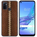 Funda Gel Tpu para Oppo A53 / A53s diseño Cuero 01 Dibujos