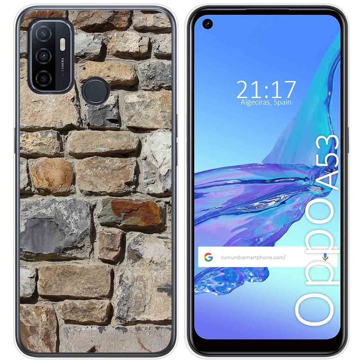 Funda Gel Tpu para Oppo A53 / A53s diseño Ladrillo 03 Dibujos