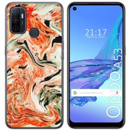 Funda Gel Tpu para Oppo A53 / A53s diseño Mármol 12 Dibujos