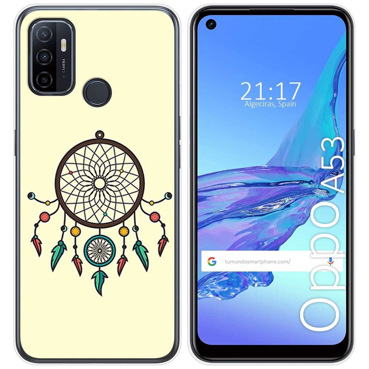 Funda Gel Tpu para Oppo A53 / A53s diseño Atrapasueños Dibujos