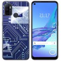 Funda Gel Tpu para Oppo A53 / A53s diseño Circuito Dibujos