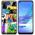 Funda Gel Tpu para Oppo A53 / A53s diseño Comic Dibujos