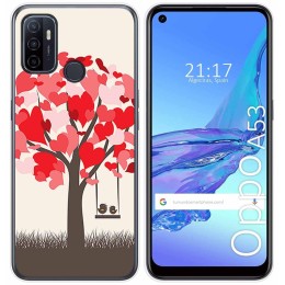 Funda Gel Tpu para Oppo A53 / A53s diseño Pajaritos Dibujos