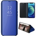 Funda Flip Cover Clear View para Iphone 12 / 12 Pro (6.1) color Azul