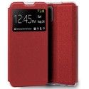 Funda Libro Soporte con Ventana para Samsung Galaxy A42 5G color Roja