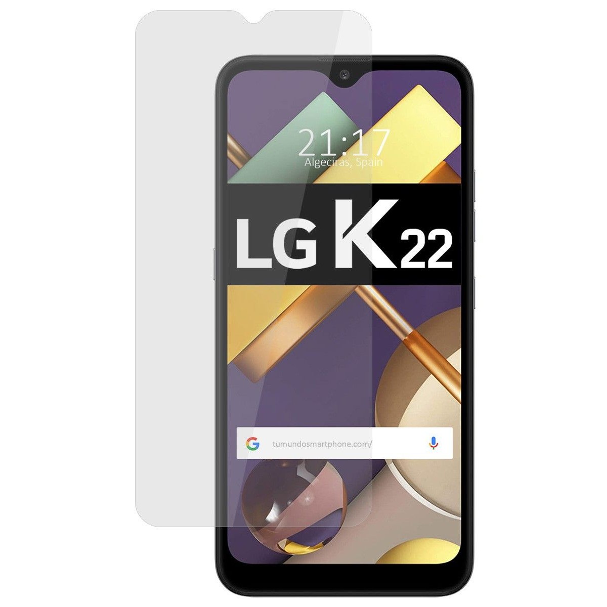 Protector Cristal Templado para LG K22 Vidrio
