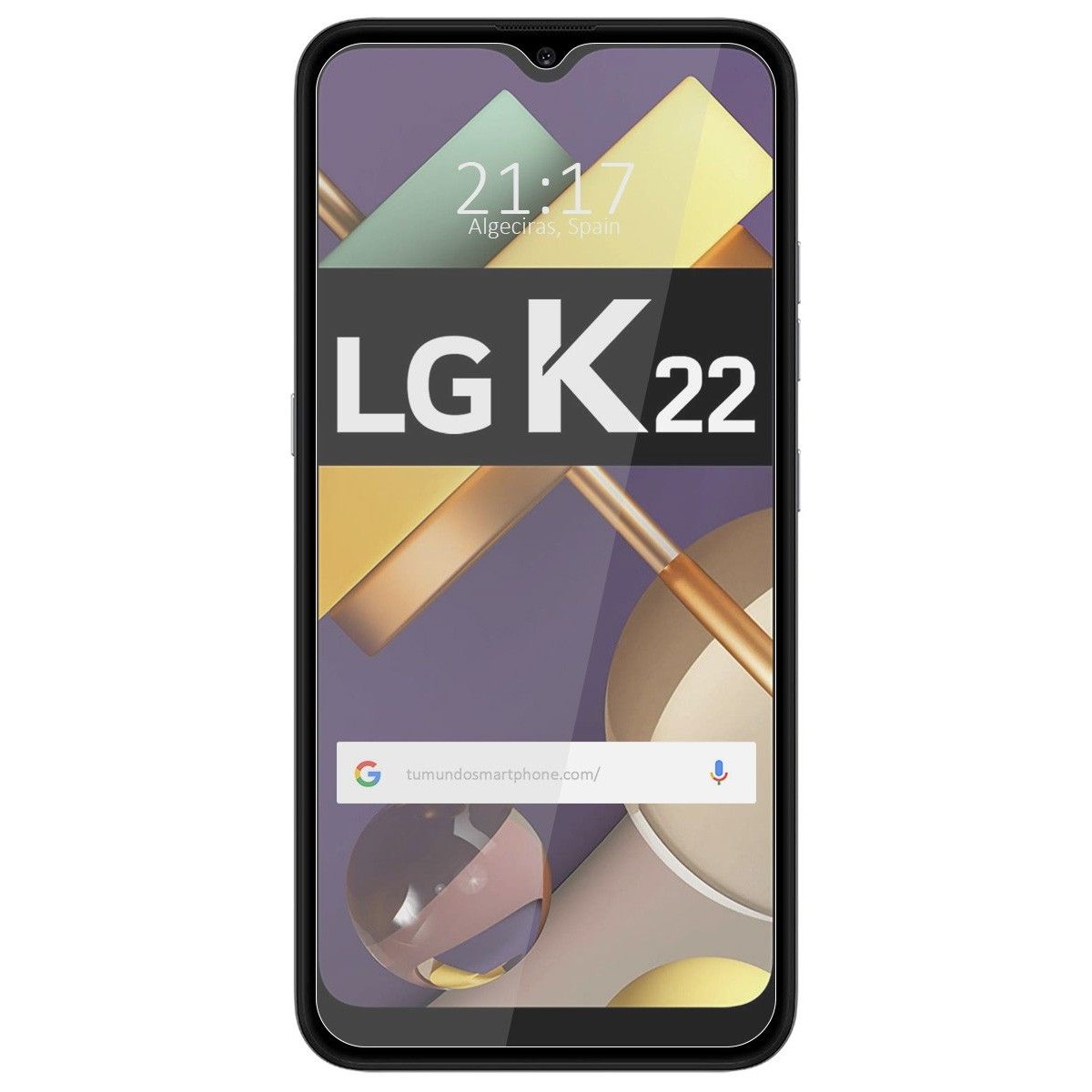 Protector Cristal Templado para LG K22 Vidrio