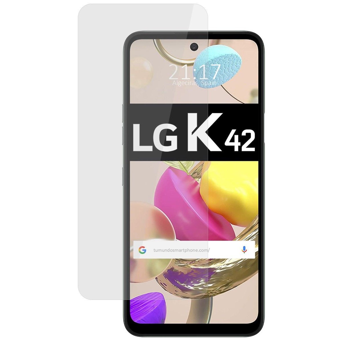 Protector Cristal Templado para LG K42 Vidrio