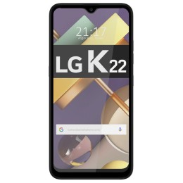 Protector Cristal Templado Completo 5D Full Glue Negro para LG K22 Vidrio 2