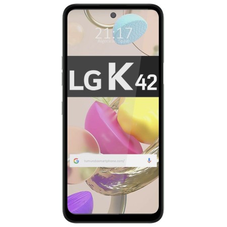 Protector Cristal Templado Completo 5D Full Glue Negro para LG K42 Vidrio
