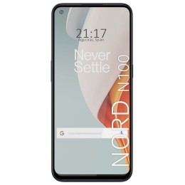 Protector Cristal Templado Completo 5D Full Glue Negro para OnePlus Nord N100 Vidrio 2