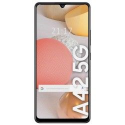 Protector Cristal Templado Completo 5D Full Glue Negro para Samsung Galaxy A42 5G Vidrio 2