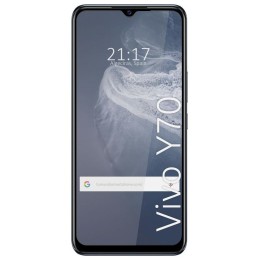 Protector Cristal Templado Completo 5D Full Glue Negro para Vivo Y70 Vidrio 2