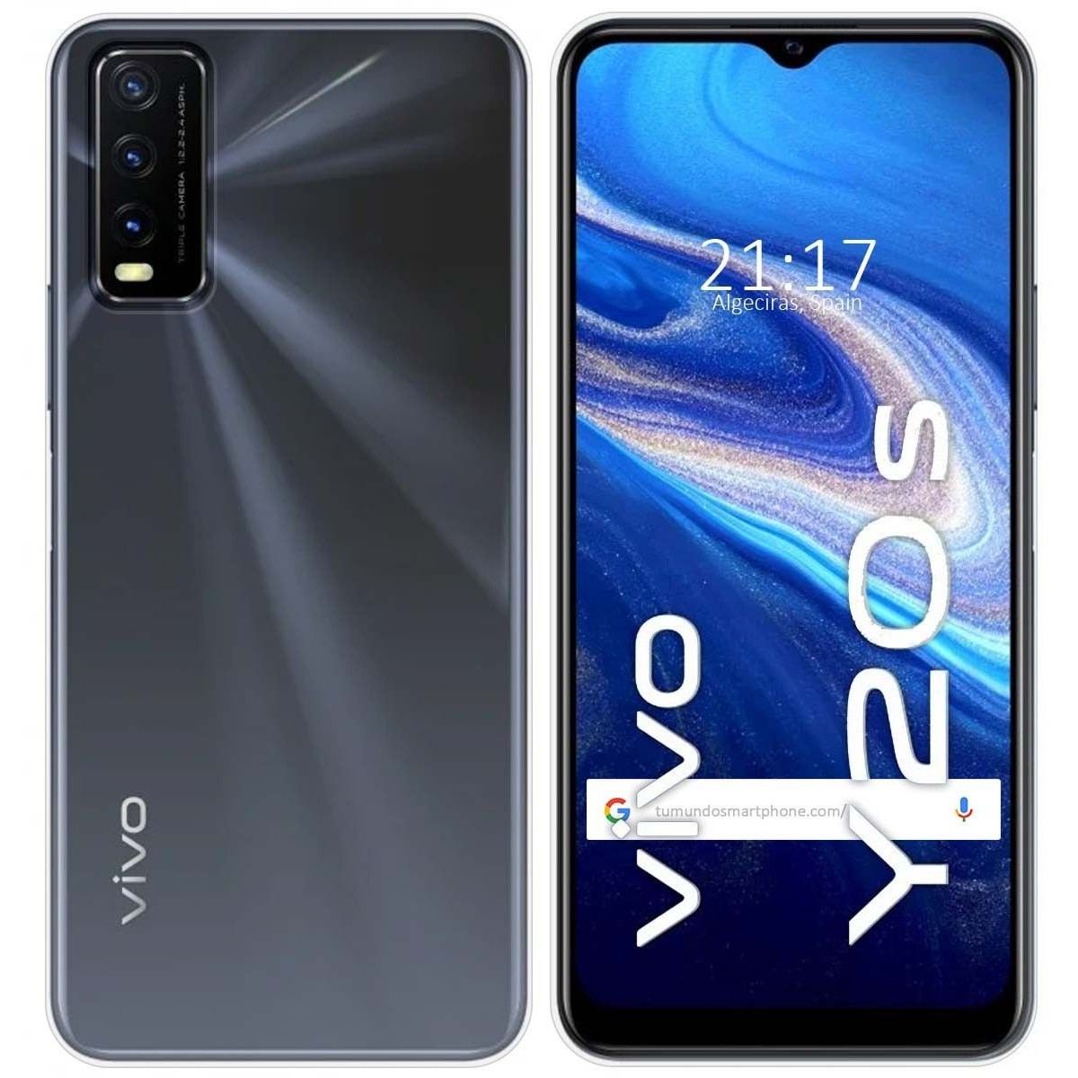 Funda Silicona Gel TPU Transparente para Vivo Y20s / Y11s