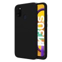 Funda Silicona Líquida Ultra Suave para Samsung Galaxy M30s / M21 color Negra